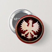 Poolse Button Eagle (Voorkant /achterkant)