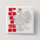 Poolse Button Eagle (Voorkant)