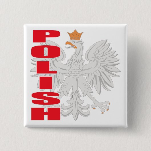 Poolse Button Eagle (Voorkant)