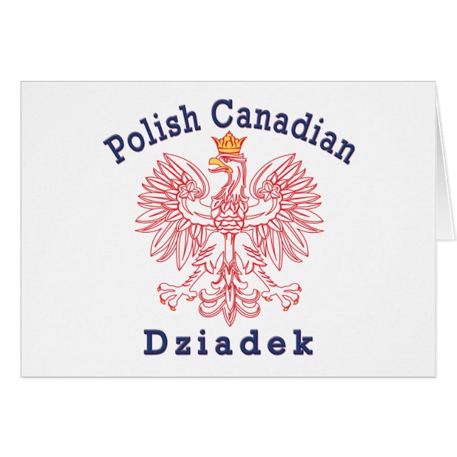 Poolse Canadese adelaar Dziadek (Voorkant Horizontaal)