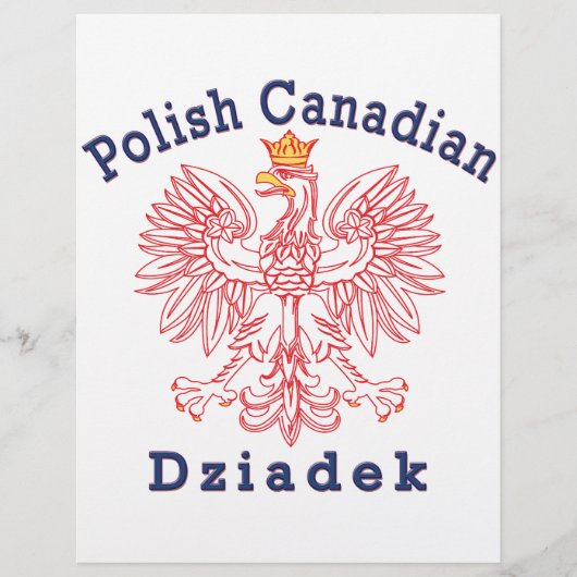 Poolse Canadese adelaar Dziadek Flyer (Voorkant)