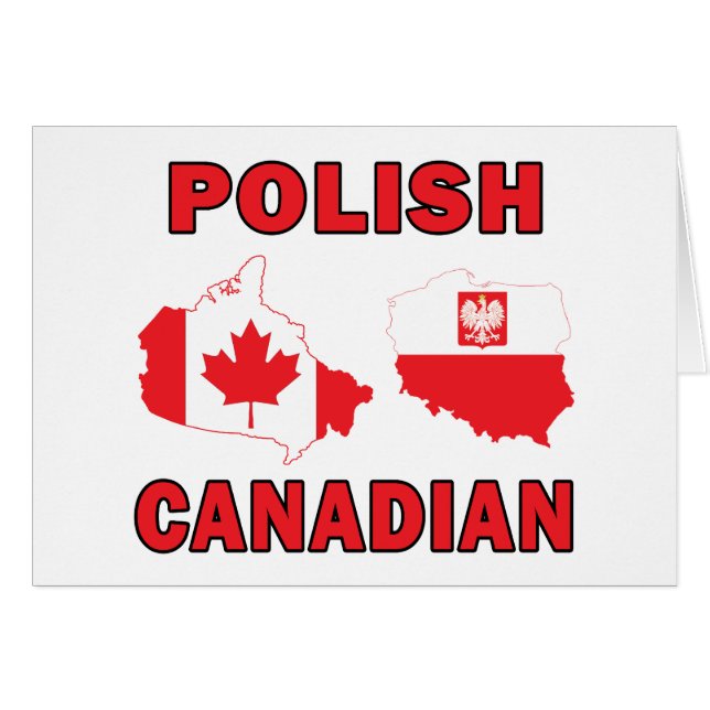 Poolse Canadese kaarten (Voorkant Horizontaal)