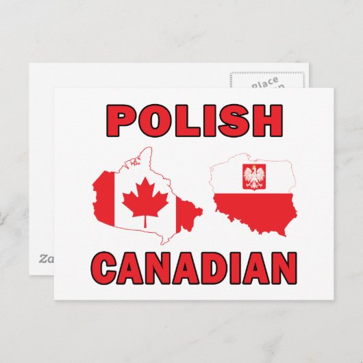Poolse Canadese kaarten (Voorkant / Achterkant)