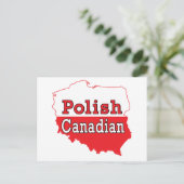 Poolse Canadese Poolse kaart (Staand voorkant)