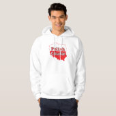 Poolse Canadese Poolse kaart Hoodie (Voorkant volledig)