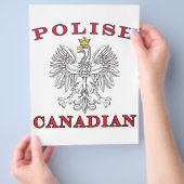 Poolse Canadese witte adelaar Flyer (Hand)