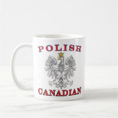 Poolse Canadese witte adelaar Koffiemok (Links)