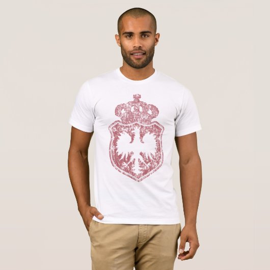 Poolse Crest Crown t shirt (Voorkant volledig)