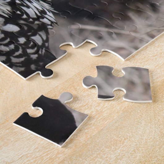 Poolse Crested Rooster Legpuzzel (Zijkant)