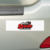 Poolse Dads Bumpersticker (Op auto)