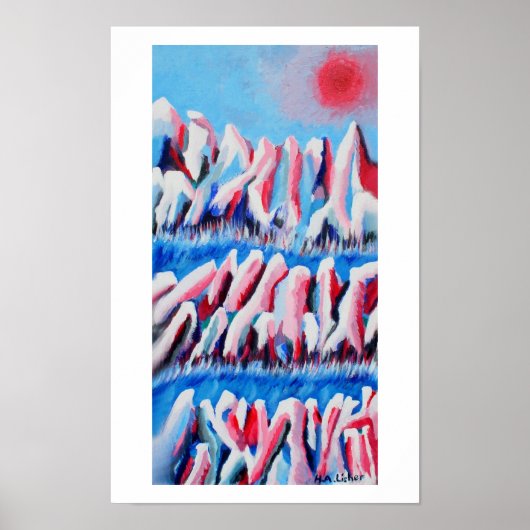 Poolse dageraad poster (Voorkant)