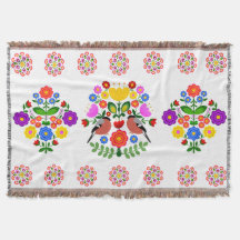 Poolse design bloemen.