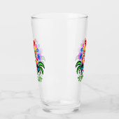 Poolse design bloemen. glas (Links)