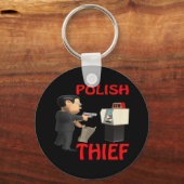 Poolse dief sleutelhanger (Voorkant)