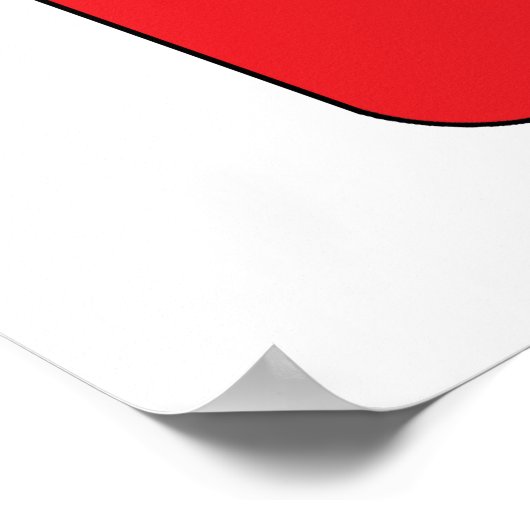 Poolse druk op de Eagle Poster (Hoek)