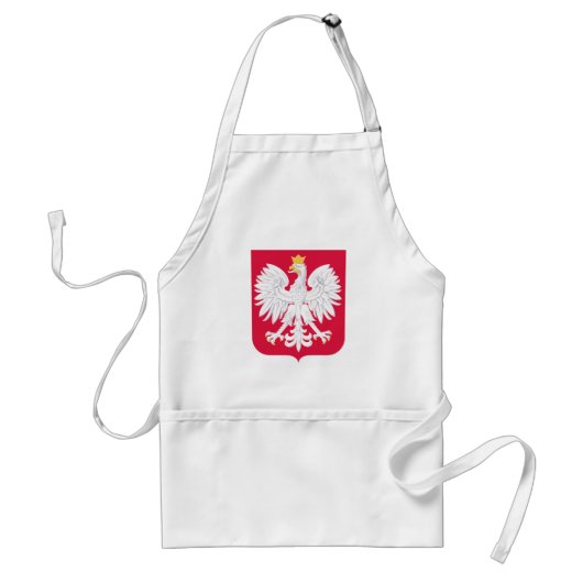 Poolse Eagle Apron Standaard Schort (Voorkant)