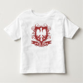 Poolse Eagle Crest Kinder Shirts (Voorkant)
