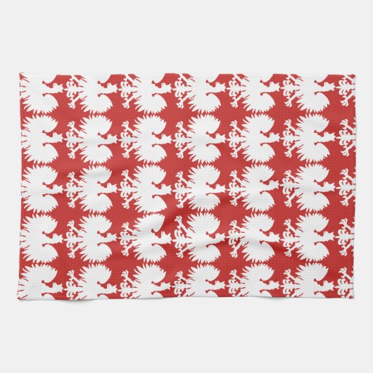 Poolse Eagle Kitchen Towel Theedoek (Horizontaal)