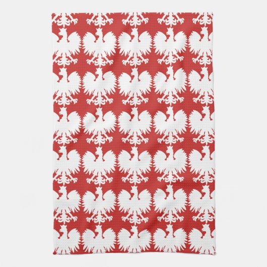 Poolse Eagle Kitchen Towel Theedoek (Verticaal)