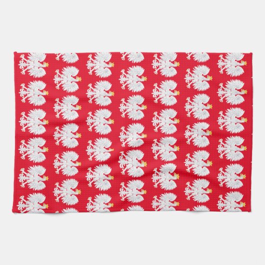 Poolse Eagle Kitchen Towel Theedoek (Horizontaal)