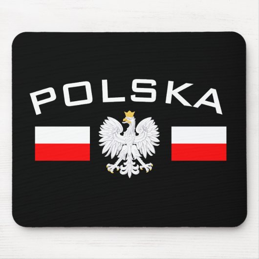 Poolse Eagle Mousepad Muismat (Voorkant)