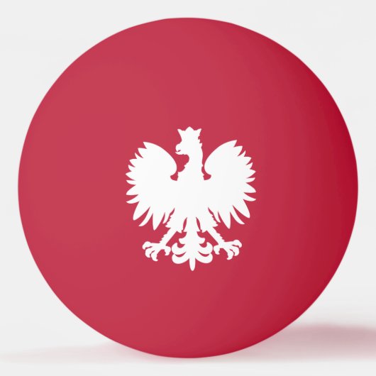Poolse Eagle Ping Pong Ball (Voorkant)
