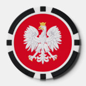 Poolse Eagle Poker Chips (Voorkant)