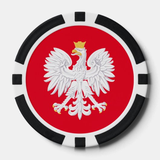 Poolse Eagle Poker Chips (Voorkant)