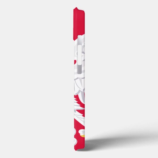 Poolse Eagle Polen iPhone Case (Achterkant / Links)