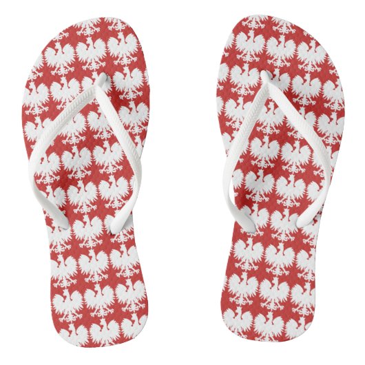 Poolse Eagle Sandalen Teenslippers (Voetbed)