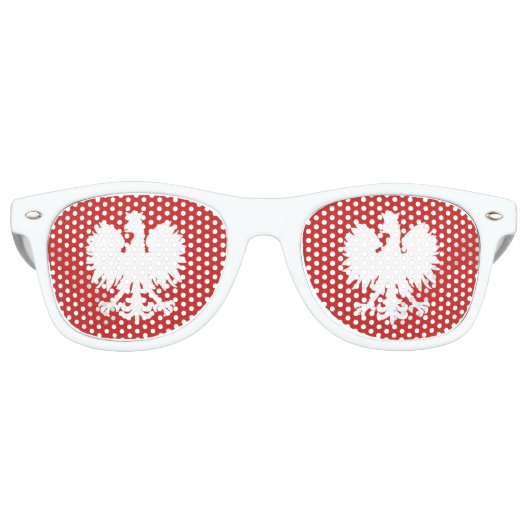 Poolse Eagle Shades Retro Zonnebril (Voorkant)
