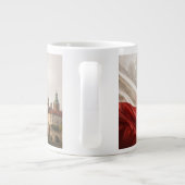 Poolse erfgoed koffiemok grote koffiekop (Achterkant)