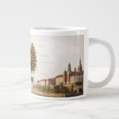 Poolse erfgoed koffiemok grote koffiekop (Rechts)
