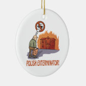 Poolse Exterminator Keramisch Ornament (Rechts)