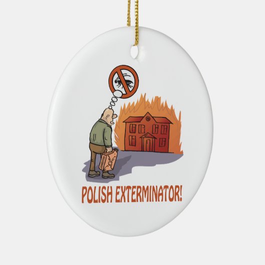 Poolse Exterminator Keramisch Ornament (Rechts)