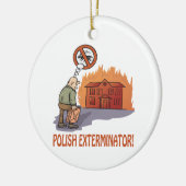 Poolse Exterminator Keramisch Ornament (Links)