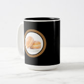 Poolse feestdag op donderdag tweekleurige koffiemok (Voorkant links)