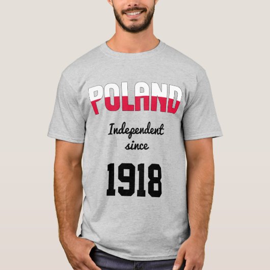 Poolse feestdag t-shirt (Voorkant)