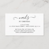 Poolse flessen voor Mutli-kleuren Visitekaartje (Achterkant)