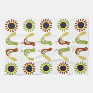 Poolse Folkvogels, keukenhanddoeken