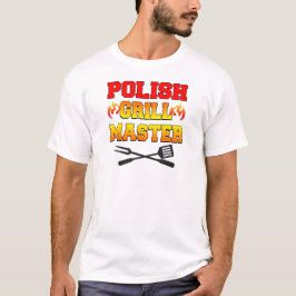 Poolse grill-master t-shirt
