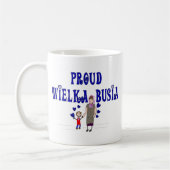 Poolse grootmoeder "Wielka Busia" Koffiemok (Links)
