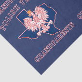 Poolse grootouders van textiel tissuepapier (Detail)