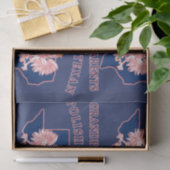Poolse grootouders van textiel tissuepapier (Geschenk)