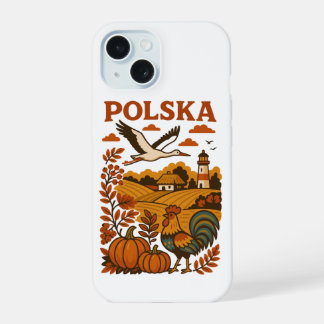 Poolse Herfst Volks Platteland iPhone 15 Case