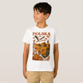 Poolse Herfst Volksplatteland T-shirt (Voorkant volledig)