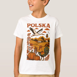 Poolse Herfst Volksplatteland T-shirt