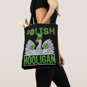 Poolse Hooligan St. Patrick's Day Tote Bag (Dichtbij)