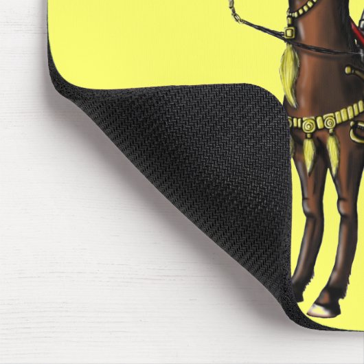 Poolse hussar coole mousepad muismat (Hoek)