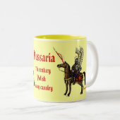 Poolse hussar koele militaire mok (Voorkant rechts)